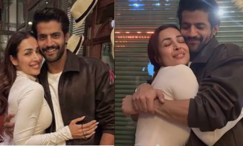 मलाइका अरोड़ा मिस्ट्री मैन के साथ डांस करती हुई