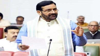 CM नायब सिंह सैनी हरियाणा में साइबर क्राइम पर कार्रवाई और डिजिटल सुरक्षा उपायों की घोषणा करते हुए।