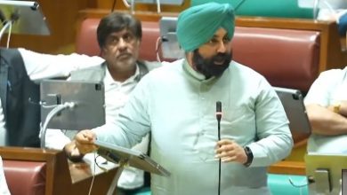 हरजोत सिंह बैंस पंजाब विधानसभा चर्चा 2026 में सदन में बोलते हुए