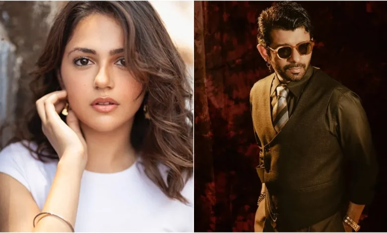 विनीत कुमार सिंह और अनीत पड्डा ‘शक्ति शालिनी’ फिल्म के सेट पर