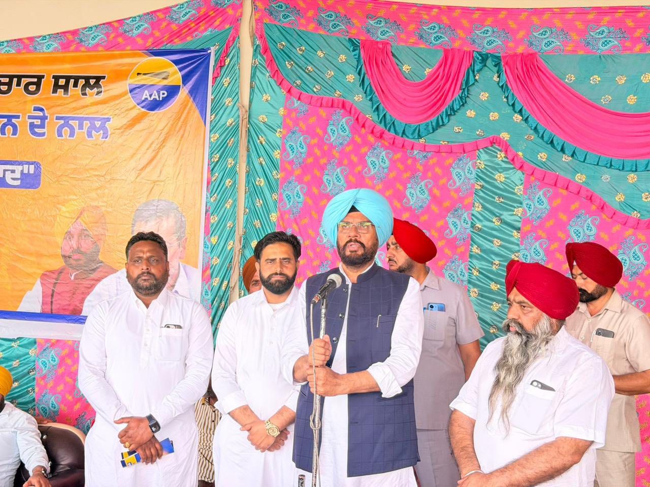 शानदार चार साल, भगवंत मान दे नाल: आप ने भगवंत मान सरकार की उपलब्धियों को पंजाब के हर घर तक पहुंचाया 2 शानदार चार साल, भगवंत मान दे नाल: आप ने भगवंत मान सरकार की उपलब्धियों को पंजाब के हर घर तक पहुंचाया