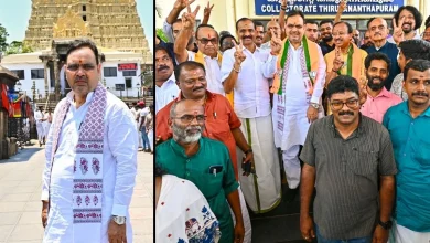 सीएम भजनलाल केरलम दौरा भाजपा नामांकन