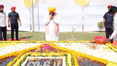मुख्यमंत्री भगवंत सिंह मान ने शहीदों को किया नमन, कहा उनके आदर्शों से जुड़े रहना ही असली श्रद्धांजलि