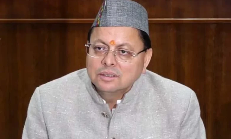 मुख्यमंत्री पुष्कर सिंह धामी उत्तराखंड बजट सत्र 2026 में सदन में बोलते हुए
