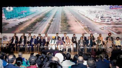 प्रगतिशील पंजाब निवेशक सम्मेलन 2026 में वैश्विक उद्योगपति, जहां पंजाब को एक प्रमुख निवेश केंद्र के रूप में सराहा गया