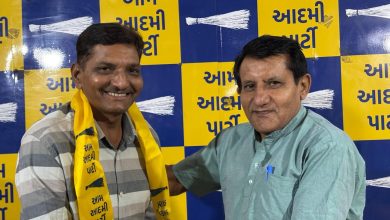 एनसीपी के वरिष्ठ नेता AAP गुजरात में शामिल होते हुए