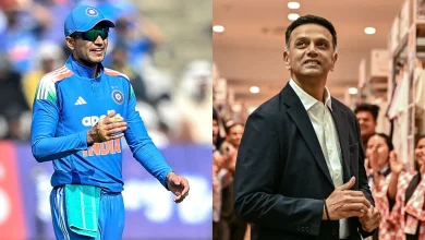 BCCI Naman Awards 2026 विजेता खिलाड़ी सम्मान समारोह, शुभमन गिल और स्मृति मंधाना का अवॉर्ड लेते हुए