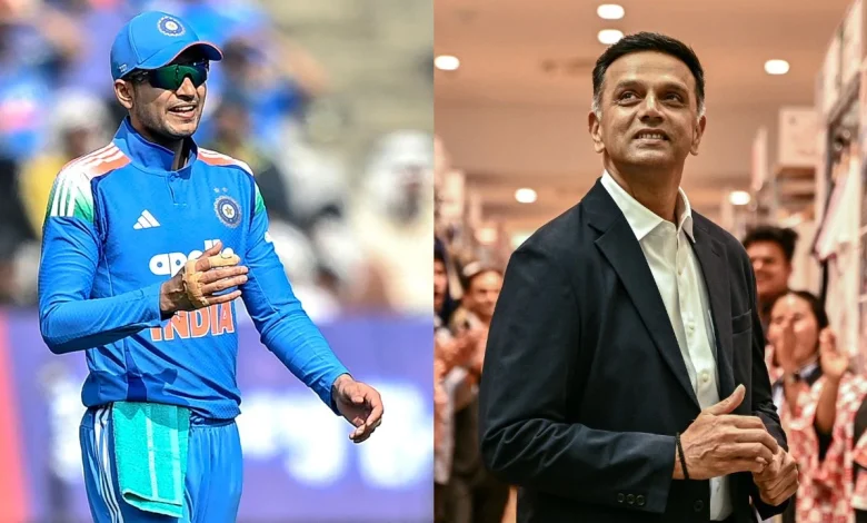BCCI Naman Awards 2026 विजेता खिलाड़ी सम्मान समारोह, शुभमन गिल और स्मृति मंधाना का अवॉर्ड लेते हुए