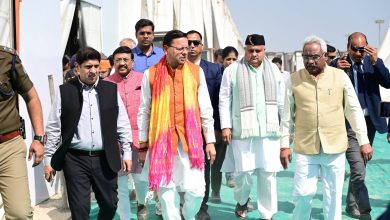 अमित शाह के हरिद्वार दौरे 2026 के लिए तैयारियों का निरीक्षण करती मुख्यमंत्री पुष्कर सिंह धामी