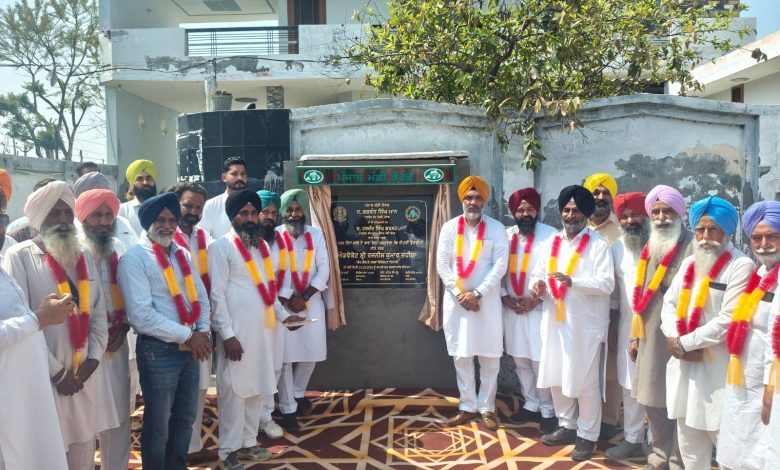 विधायक रजनीश दहिया ने ₹1.12 करोड़ की सड़क का किया शिलान्यास; फिरोजपुर में विकास की नई लहर