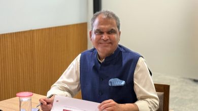 संजयव अरोड़ा प्रेस कॉन्फ्रेंस में Punjab Investor Summit 2026 के बारे में जानकारी देते हुए