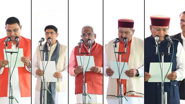 उत्तराखंड कैबिनेट विस्तार: CM पुष्कर सिंह धामी के साथ 5 नए मंत्रियों का शपथ ग्रहण समारोह