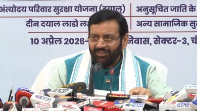 लाडो लक्ष्मी योजना की छठी किस्त जारी करते मुख्यमंत्री नायब सिंह सैनी