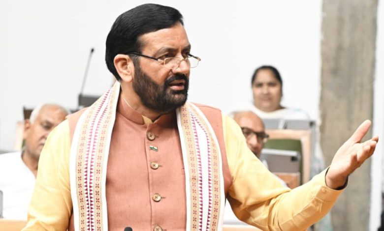 हरियाणा विधानसभा का विशेष सत्र में मुख्यमंत्री नायब सैनी नारी शक्ति पर संबोधन
