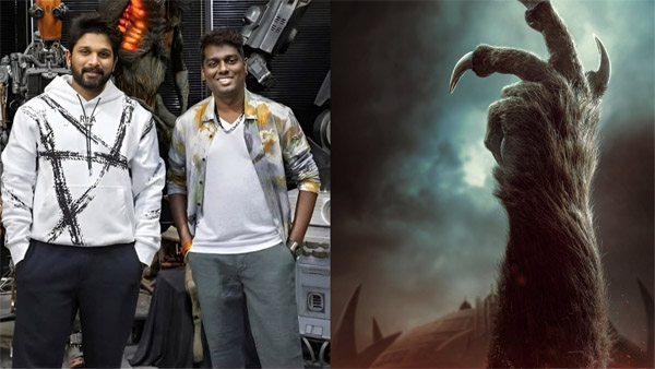 AA22xA6 Poster में जंगली जानवर के पंजे के साथ इंटेंस लुक, अल्लू अर्जुन की फिल्म का फर्स्ट पोस्टर