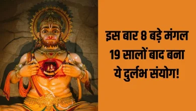 8 बड़े मंगल 2026 पर हनुमान जी की पूजा और भंडारे का दृश्य, भक्तों की भीड़