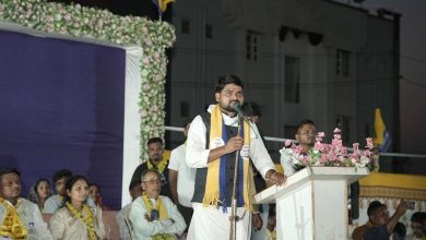सागबारा AAP सभा चैतर वसावा में विधायक का संबोधन और भारी जनसमूह