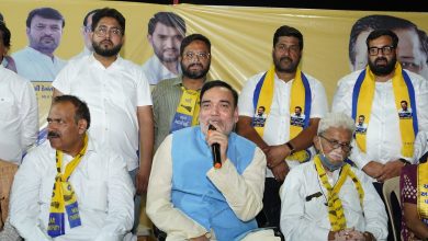 गोपाल राय की विजय विश्वास सभा में अहमदाबाद दरियापुर में जनसभा को संबोधित करते AAP नेता