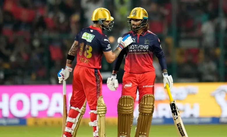 RCB चिन्नास्वामी 100वां मैच रिकॉर्ड बनाते हुए टीम का ऐतिहासिक IPL मुकाबला