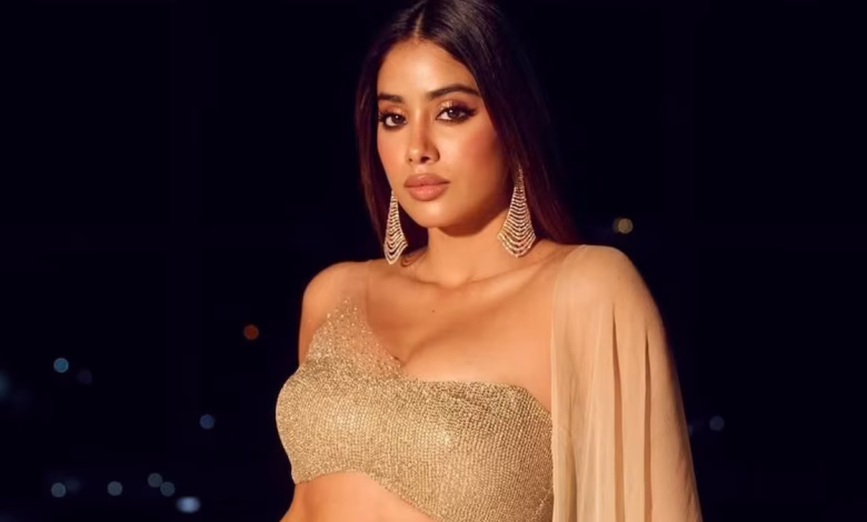 जान्हवी कपूर पहली फिल्म 'धड़क' की शूटिंग के दौरान