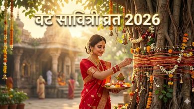 वट सावित्री व्रत 2026 पर बरगद पेड़ की पूजा करती सुहागिन महिलाएं