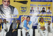 AAP विजय विश्वास बैठक गोमतीपुर अहमदाबाद: गोपाल राय की मौजूदगी में दिखा मजबूत जनसमर्थन