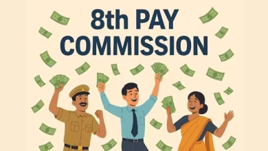 8th Pay Commission में केंद्रीय कर्मचारियों की सैलरी और पेंशन में संभावित वृद्धि दिखाते हुए