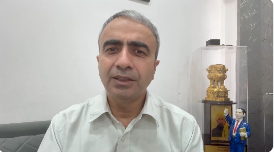मोहाली ED रेड AAP नेता अनुराग ढांडा बीजेपी ED आरोप राजनीतिक विवाद