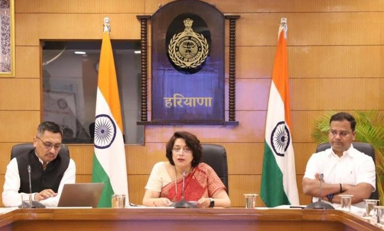 हरियाणा राज्य स्तरीय बाढ़ मॉक ड्रिल 13 जिलों में बचाव और राहत अभ्यास करते अधिकारी और टीम
