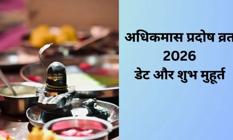शिव मंदिर में गुरु प्रदोष व्रत के दिन दीपक जलाकर पूजा करते भक्त और शिवलिंग पर जलाभिषेक का दृश्य