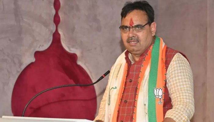 सीएम भजनलाल शर्मा भाजपा नेताओं की नियुक्ति पर बधाई देते हुए