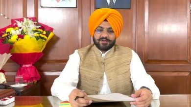 पंजाब विधानसभा के मई दिवस सत्र में भाषण देते कैबिनेट मंत्री तरुणप्रीत सिंह सोंद।