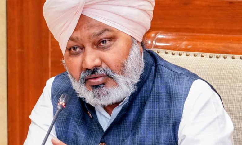 भगवंत मान सरकार द्वारा अप्रैल 2026 में राजस्व में भारी बढ़ोतरी दर्ज, वैट और पी.एस.डी.टी. प्राप्ति में दोहरे अंकों की बढ़ोतरी: हरपाल सिंह चीमा