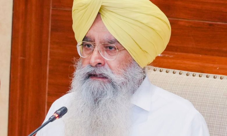 पंजाब सरकार का वर्ष 2026-27 में 5 लाख एकड़ क्षेत्र को धान की सीधी बुवाई के तहत लाने का लक्ष्य; ऑनलाइन पोर्टल के माध्यम से मिलेगी 1500 रुपये प्रति एकड़ वित्तीय सहायता: गुरमीत खुड्डियां