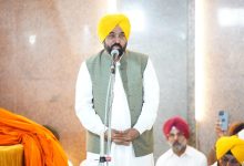 पंजाब के मुख्यमंत्री भगवंत सिंह मान ने गुरुद्वारा जोतीसर साहिब में माथा टेका, बेअदबी के खिलाफ सख्त कानून बनाने का बल बख्शने के लिए ईश्वर का शुक्रिया अदा किया