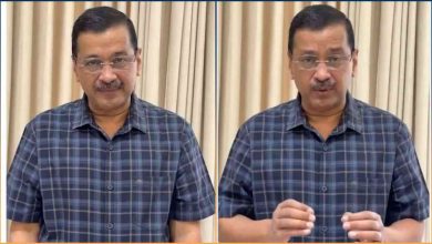 अरविंद केजरीवाल NEET अभ्यर्थियों को वीडियो संदेश में शुभकामनाएं देते हुए और शांत मन से परीक्षा देने की सलाह देते हुए।