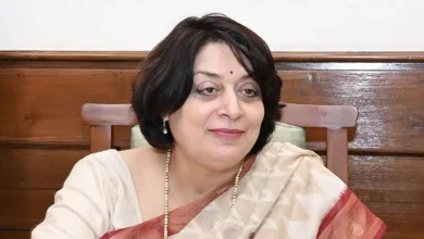 डॉ. सुमिता मिश्रा अंतर्राष्ट्रीय योग दिवस 2026 की तैयारियों की राज्य स्तरीय समीक्षा बैठक की अध्यक्षता करते हुए।