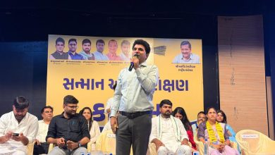 AAP गुजरात अहमदाबाद प्रशिक्षण कार्यक्रम स्थानीय निकाय चुनाव विजेता सम्मान