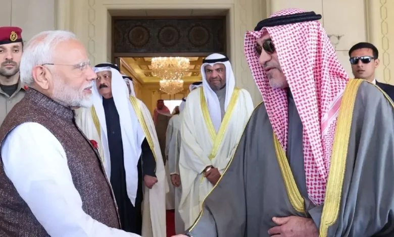 पश्चिम एशिया संकट पर पीएम नरेंद्र मोदी और कुवैत के अमीर की अहम बातचीत, शांति और स्थिरता पर जोर