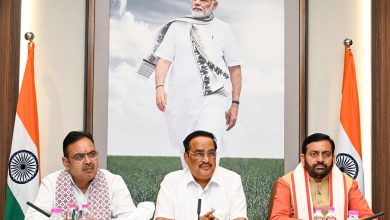 केंद्रीय जल शक्ति मंत्री सी.आर. पाटिल की अध्यक्षता में हरियाणा और राजस्थान मुख्यमंत्रियों की जल संसाधन बैठक