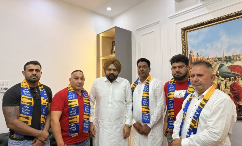अंतरराष्ट्रीय कबड्डी स्टार आप में हुए शामिल, पार्टी की जन हितैषी नीतियों में जताया भरोसा