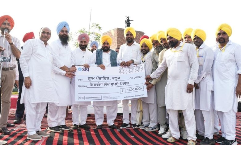 हर खेत तक नहरी पानी पहुंचाने के लिए हमारी सरकार 7,000 किलोमीटर नई पाइपलाइनें बिछाएगी: मुख्यमंत्री भगवंत सिंह मान