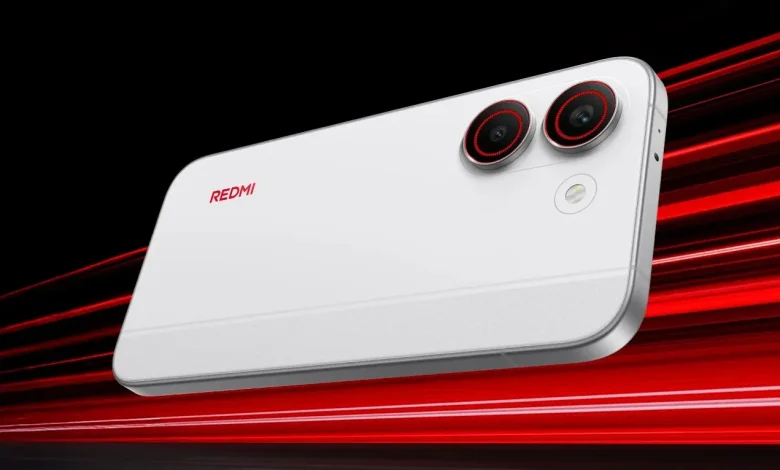 Redmi Turbo 5 स्मार्टफोन Amazon सेल के दौरान डिस्प्ले पर दिखता हुआ फोन और ऑफर जानकारी