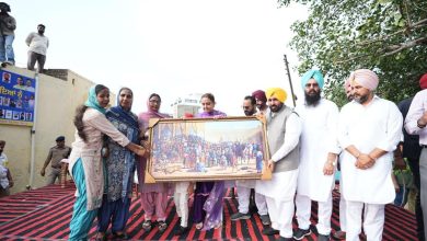 CM Bhagwant Singh Mann Interacts With People During Lok Milni Programme at Village Charik in Moga