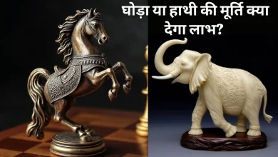 घर में रखी दौड़ते घोड़ों और हाथी की मूर्ति का वास्तु शास्त्र प्रतीक