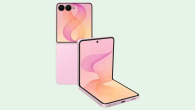 Samsung Galaxy Z Flip 8 का फोल्डेबल स्मार्टफोन डिजाइन और संभावित फीचर्स।