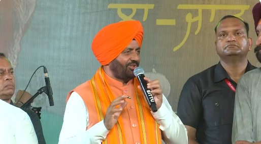 नकोदर में अलमस्त बापू लाल बादशाह जी के 43वें वार्षिक मेले में मुख्यमंत्री नायब सिंह सैनी।