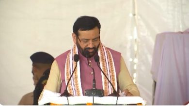 मुख्यमंत्री नायब सिंह सैनी सिद्ध बाबा खाक नाथ जी समाधि स्थल प्राण प्रतिष्ठा समारोह में शामिल होते हुए