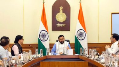 मुख्यमंत्री नायब सिंह सैनी CET पास युवाओं के रोजगार और कौशल विकास योजना की समीक्षा करते हुए