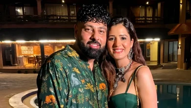 रैपर बादशाह और उनकी पत्नी ईशा रिखी की तस्वीर, जिनकी वायरल सोशल मीडिया पोस्ट चर्चा में है।